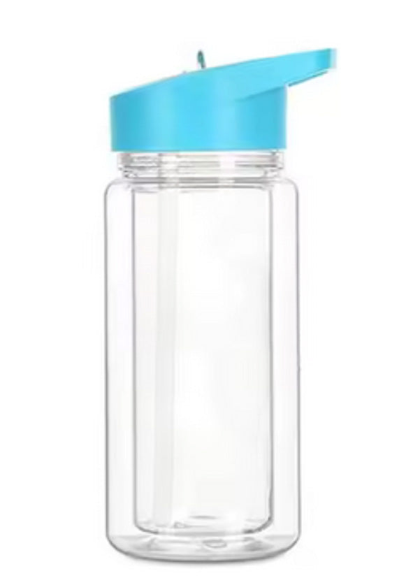 12oz Acrylic Kids Bottle (blue)