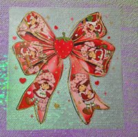 STRAWBERRY SHORTCAKE BOW