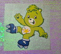 GREEN SKATE CARE BEAR (KIDS)