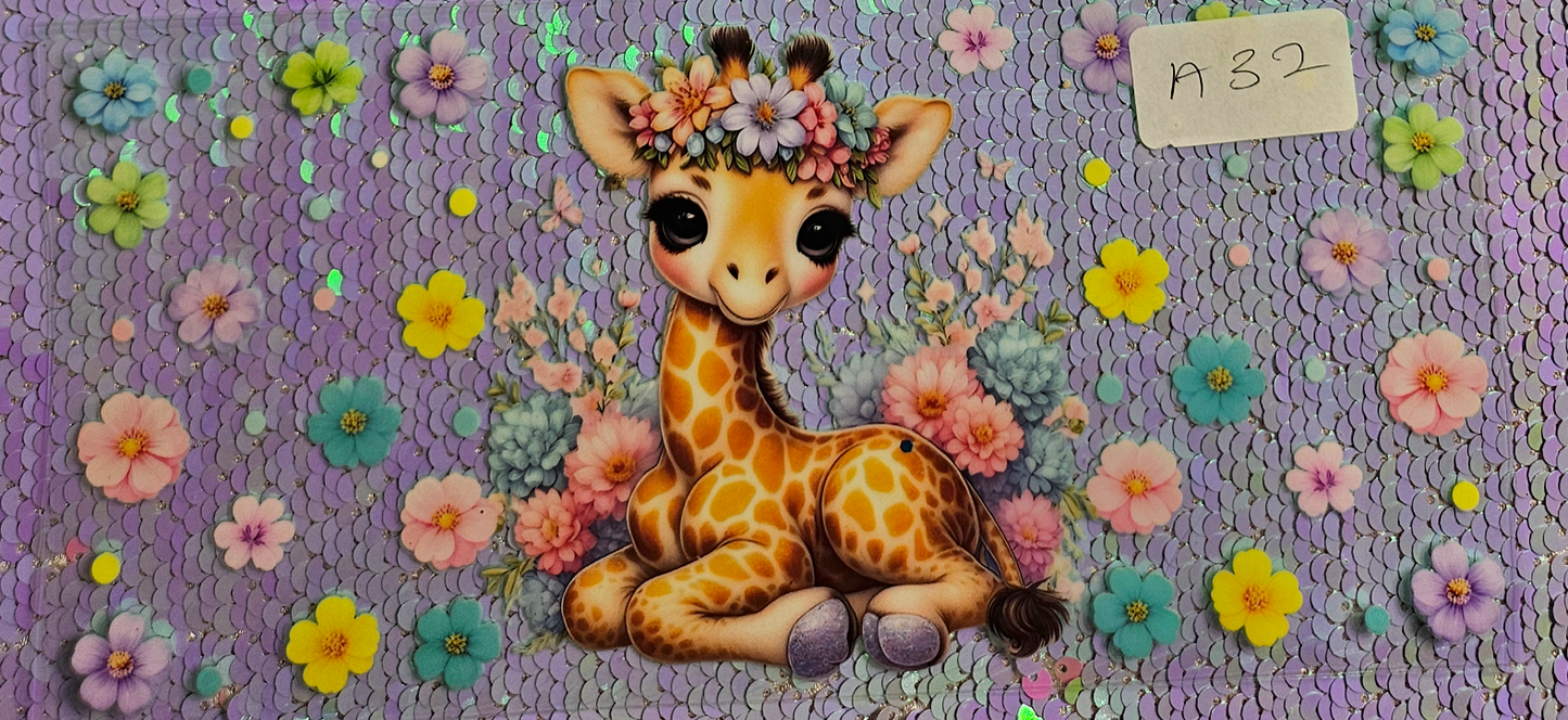 Giraffe on a Motobike