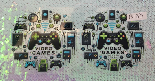 Video Game Green/Blue