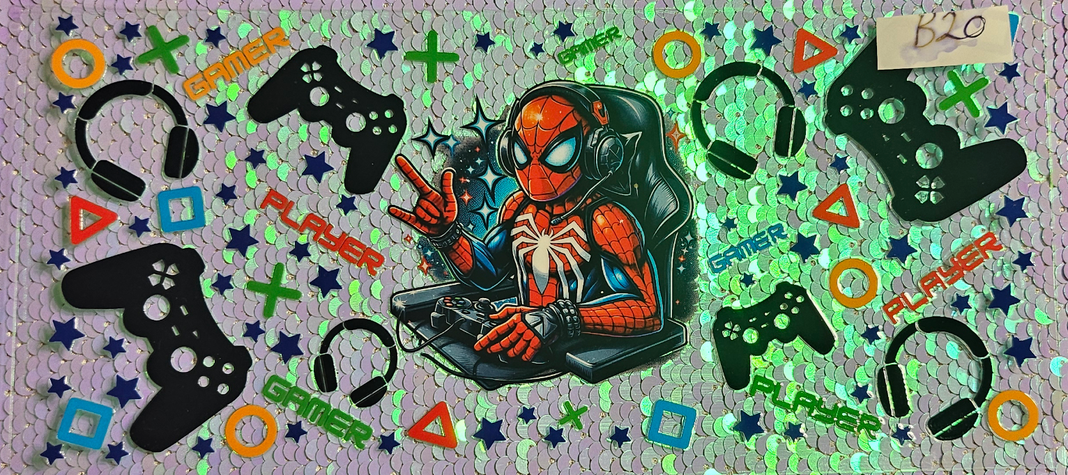 Gamer Player Spiderman