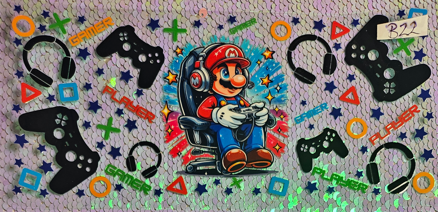 Gamer Player Mario