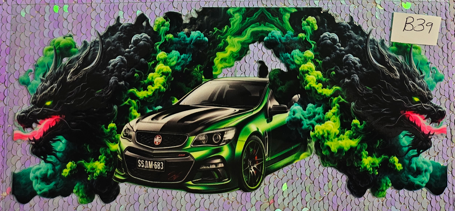 Smoke Car Green