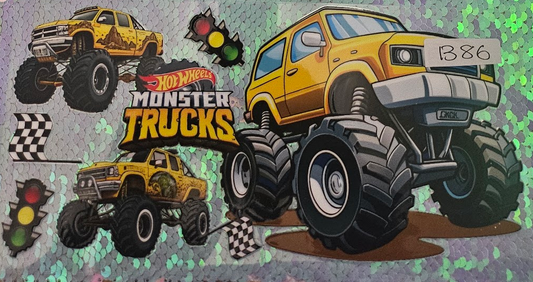 Monster Trucks Yellow