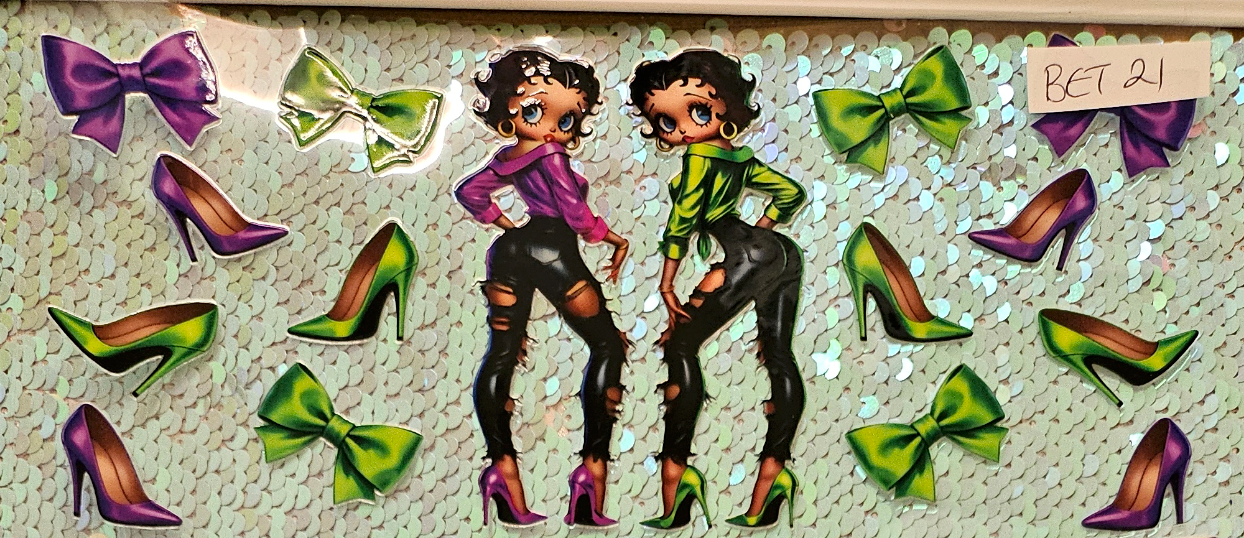 Green & Purple Betty