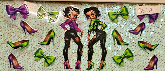 Green & Purple Betty