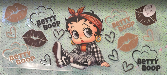 Betty Boop kiss