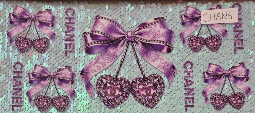 CC Diamond Heart Cherry Purple