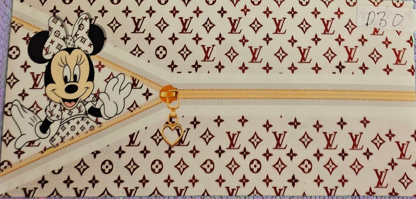 LV Minnie Zip White