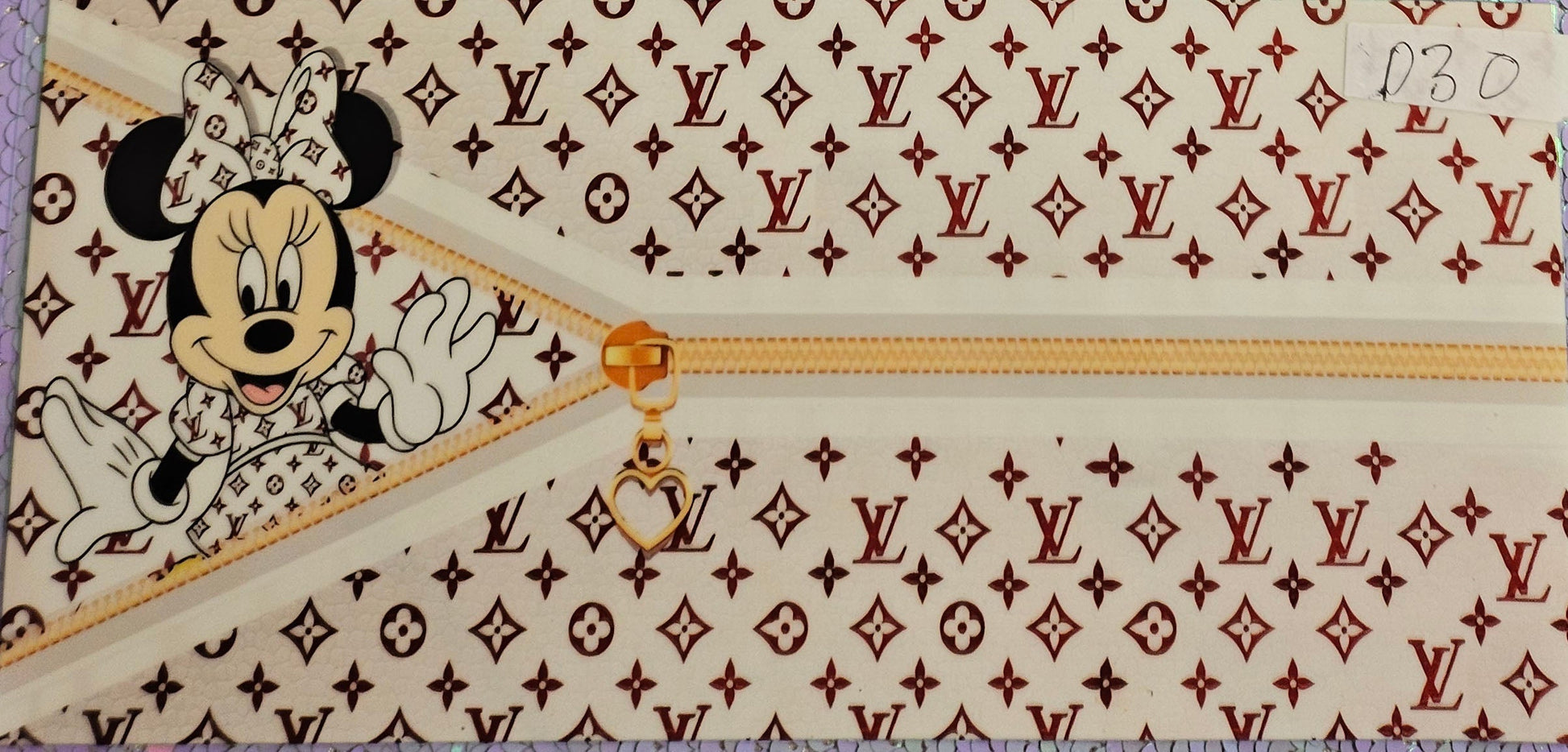 LV Minnie Zip White