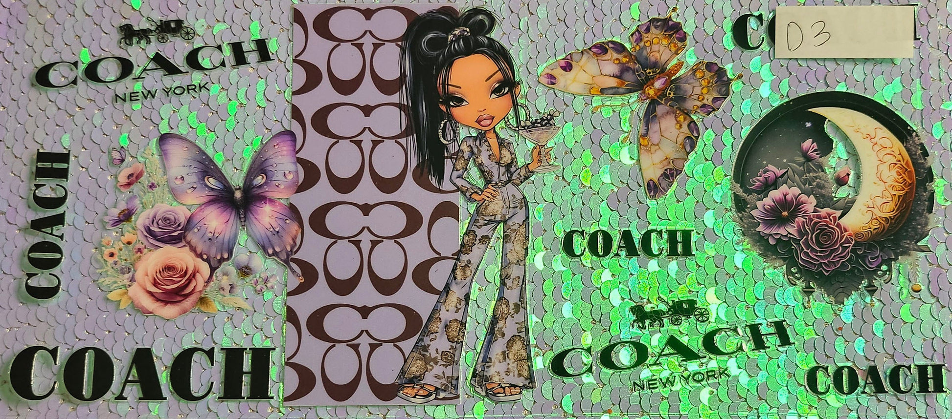 Coach Lady Purple