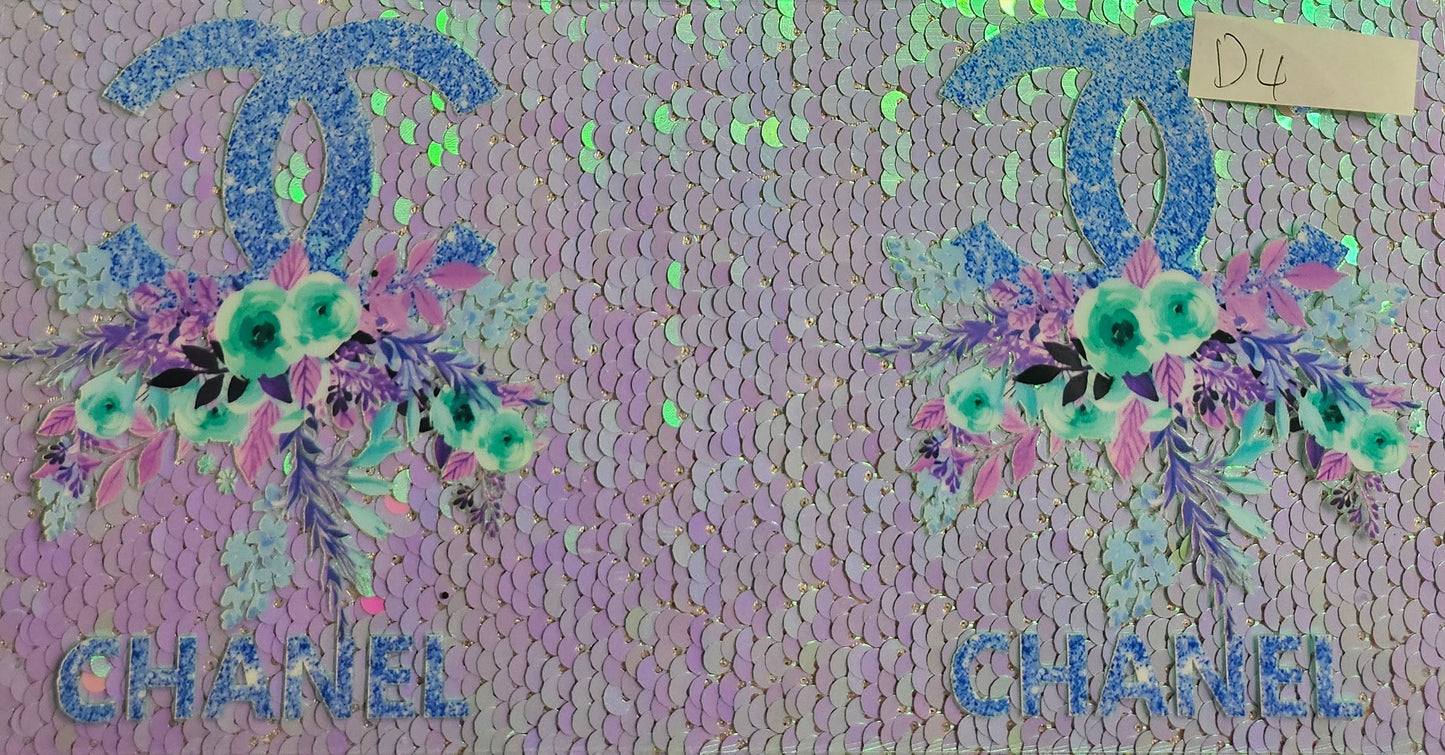 Blue CC Floral