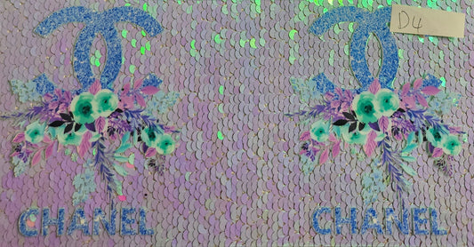 Blue CC Floral