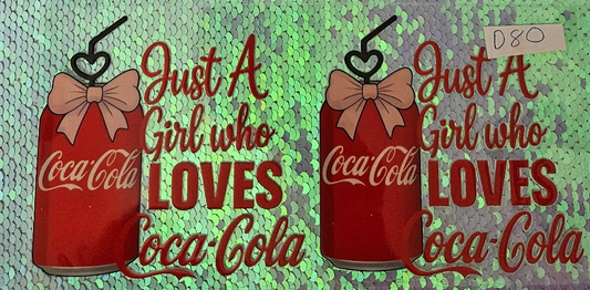 Just a girl loves coke
