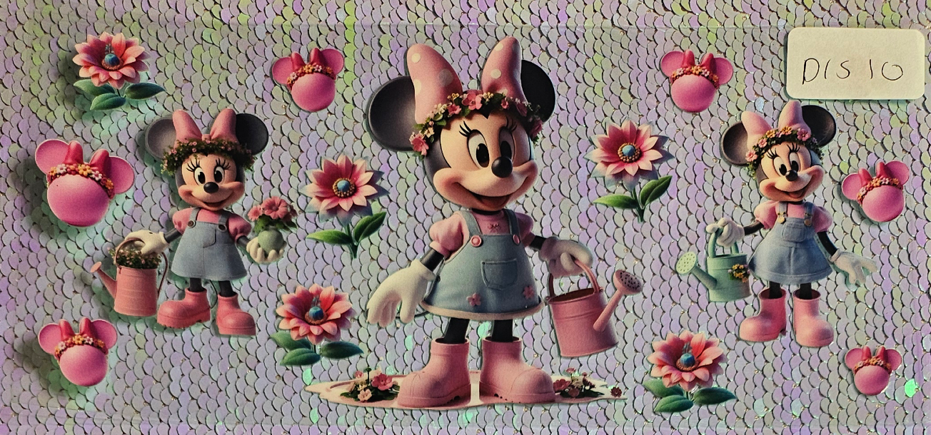 Minnie Gardening Pink