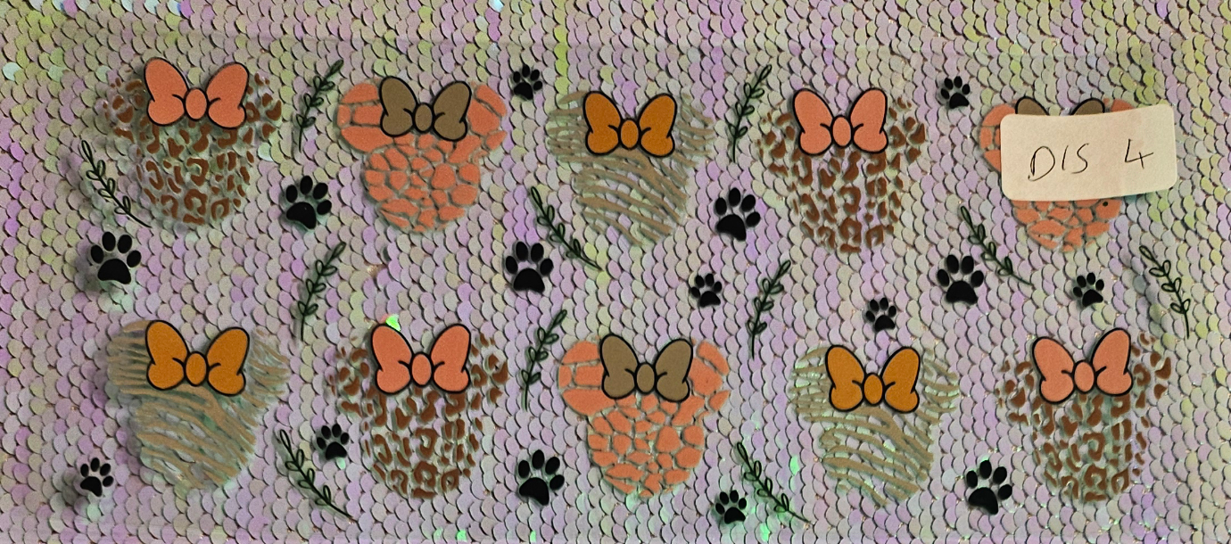 Minnie Heads Animal Print