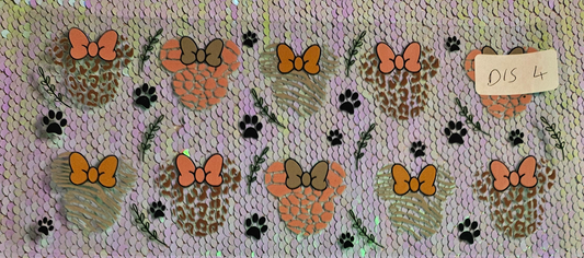 Minnie Heads Animal Print