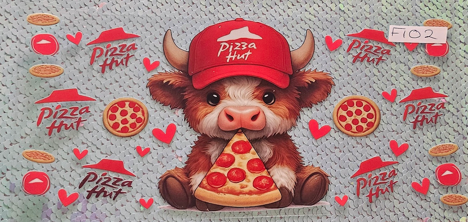 Highland Boy Cow Pizza