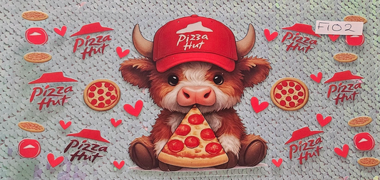 Highland Boy Cow Pizza