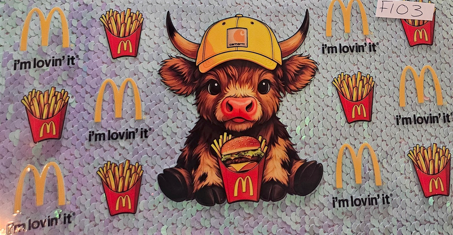 Highland Boy Cow Mcdonalds
