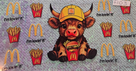 Highland Boy Cow Mcdonalds