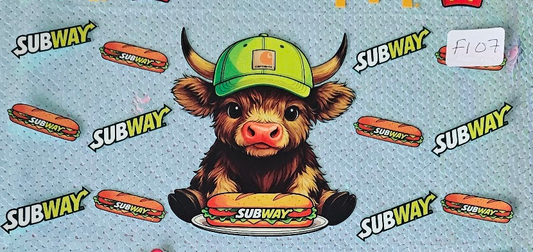 Highland Cow Subway