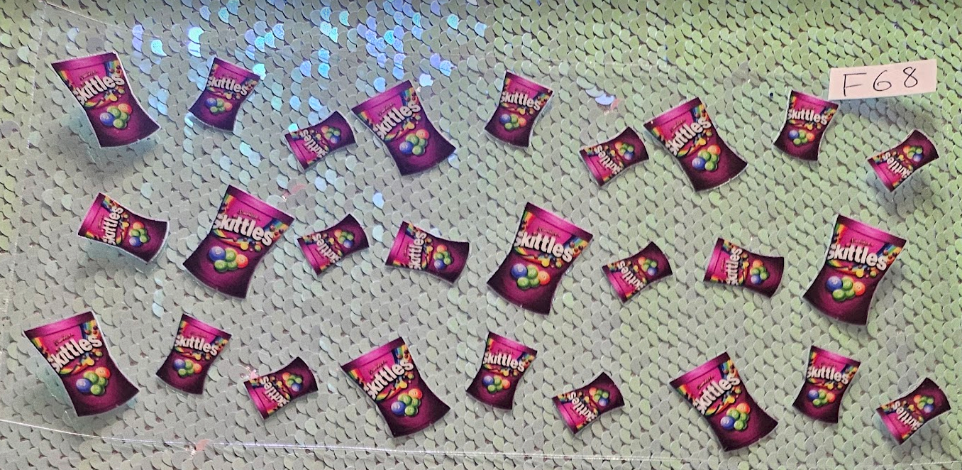 Skittles Purple Pattern 2