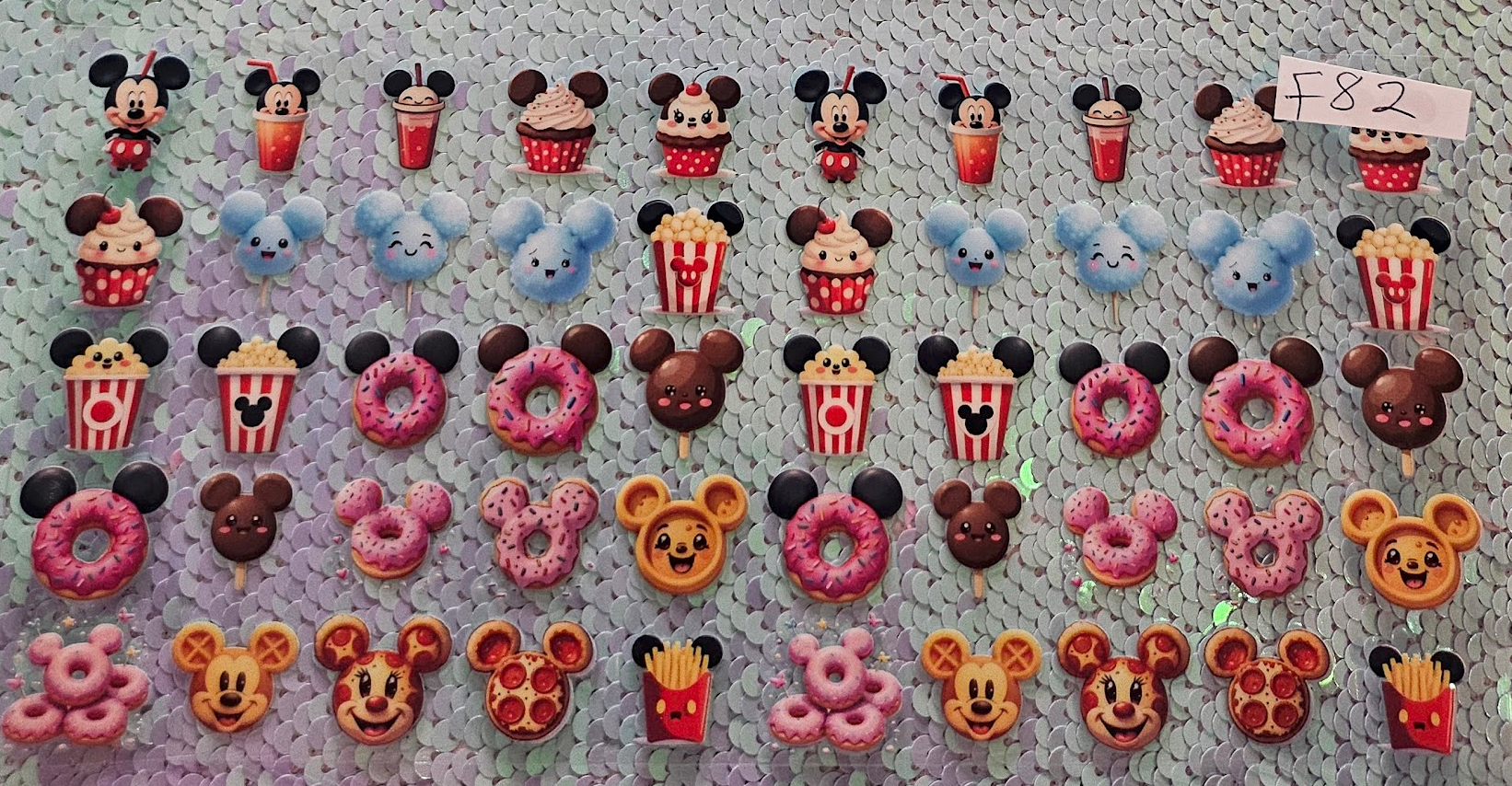 Mickey Food Pattern 3