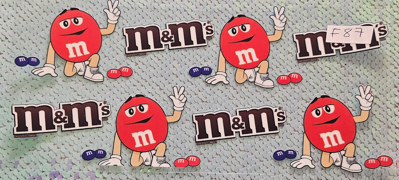 M&M Red Pattern