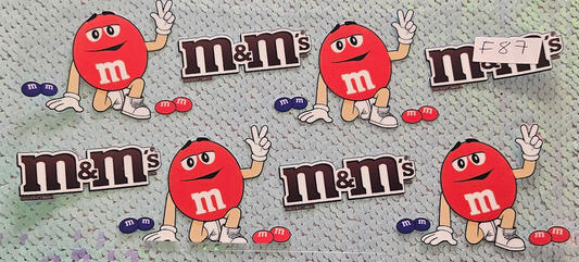 M&M Red Pattern