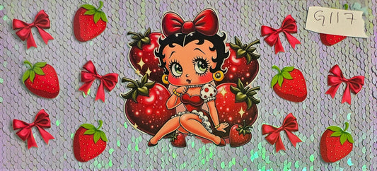 Betty Boop Strawberry & Bows
