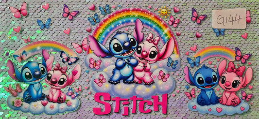Stitch & Angel Rainbow