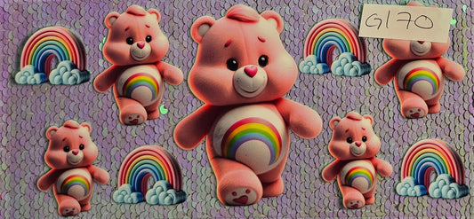Care Bears Pink Rainbow