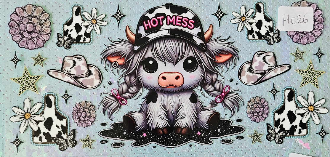 Highland Cow Hot Mess