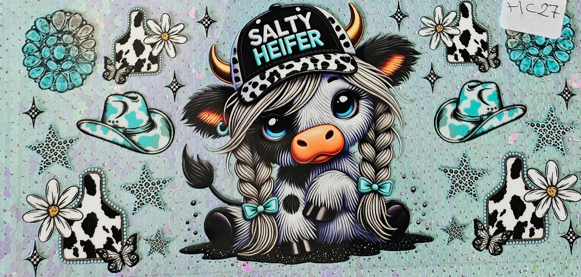 Highland Cow Salty Heifer