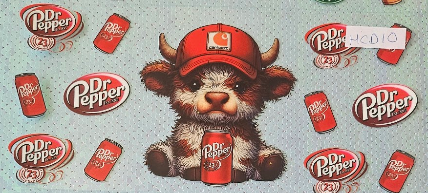 Highland Cow Dr Pepper 1