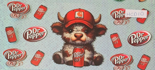 Highland Cow Dr Pepper 1