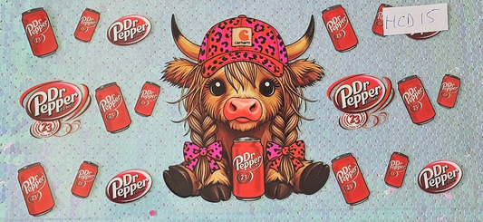 Highland Cow Dr Pepper 6