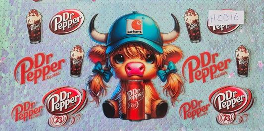Highland Cow Dr Pepper 7