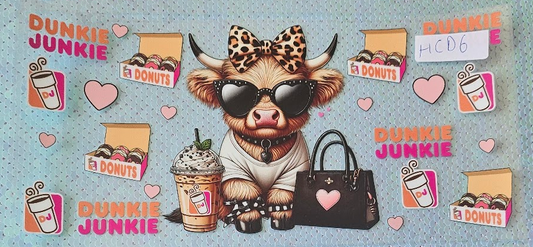 Highland Cow Dunkin Donuts 6