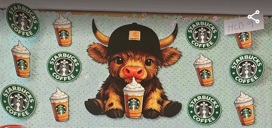 Highland Cow Starbucks 2