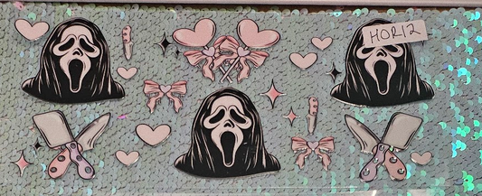 Ghost Face Pink Pops