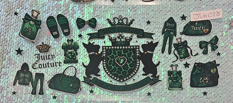 Juicy Emblem Mix Green