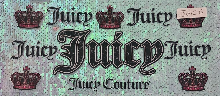 Juicy Black logo Pink Crown