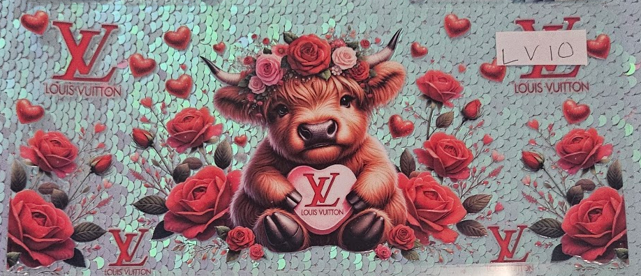 LV Highland Cow Red
