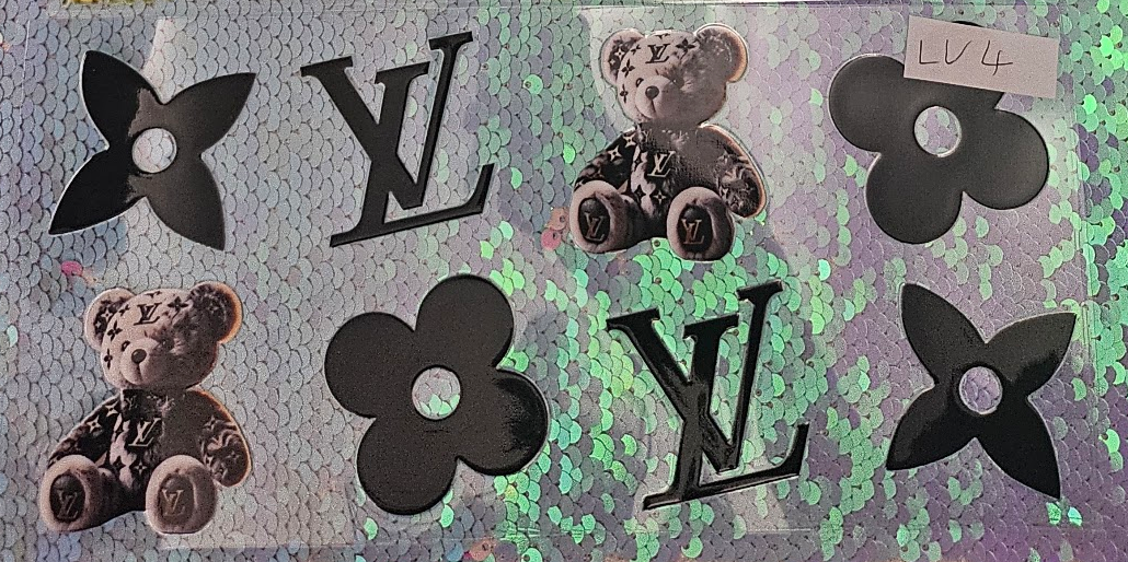 LV Black Logo & Bear