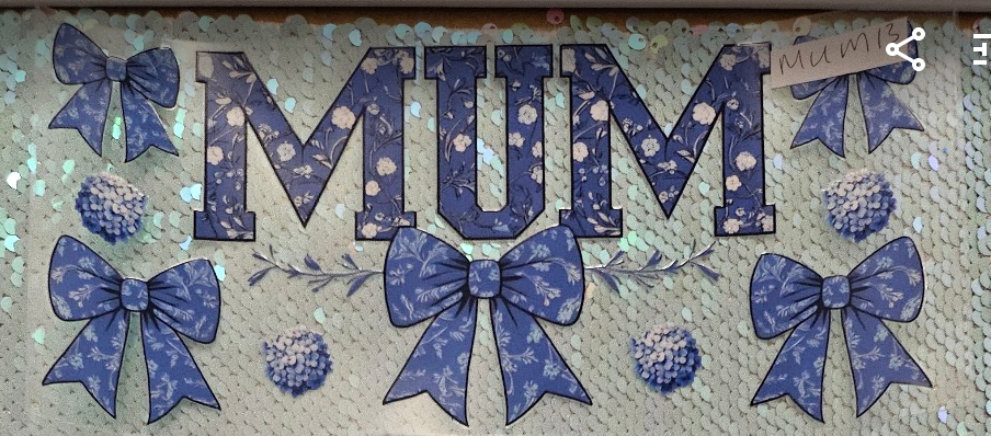 Blue Bow Mama