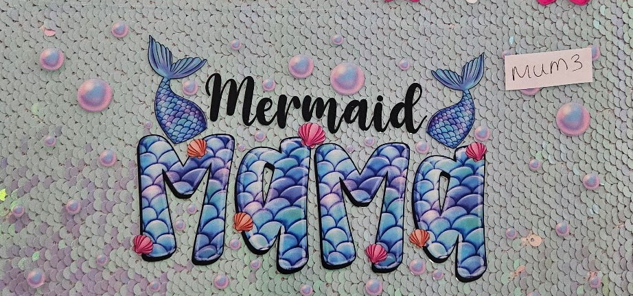 Blue Mermaid Mama