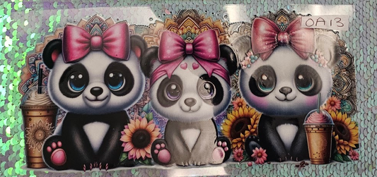 Panda Pink Bow